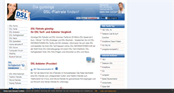 Desktop Screenshot of dsl-informationen.de